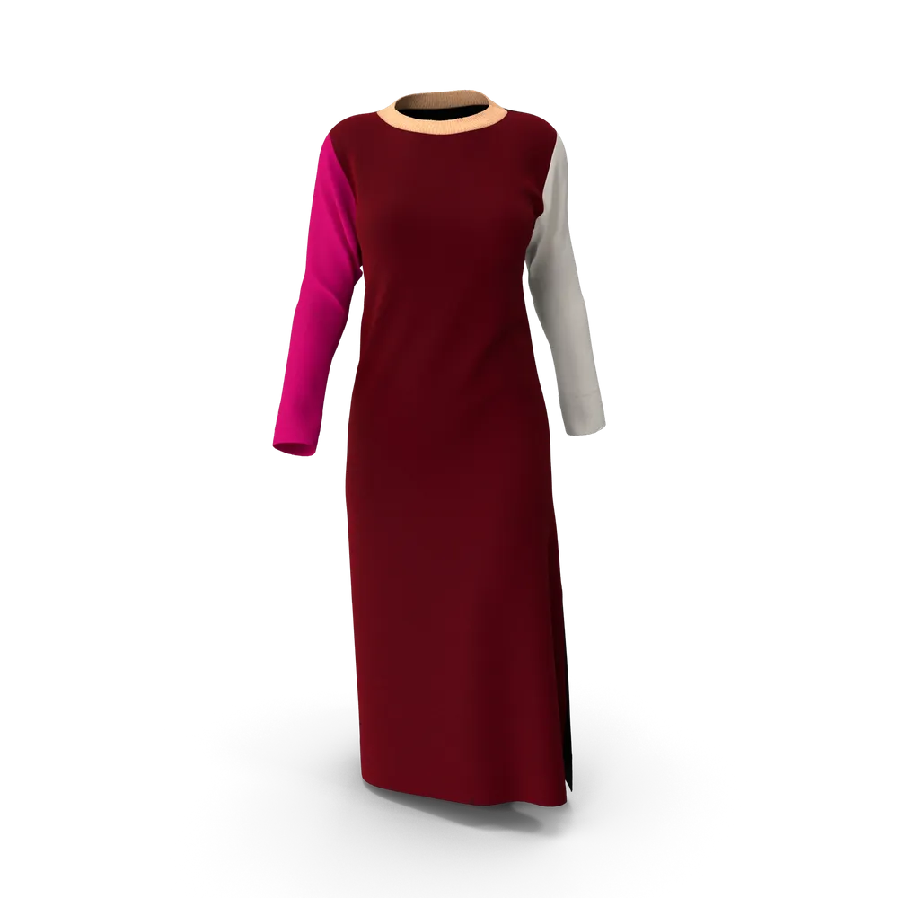 فستان Marni Red & Black Suit